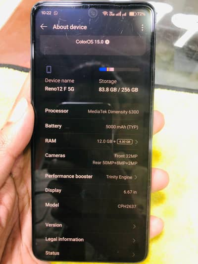 oppo Reno 12f 5G 12/256