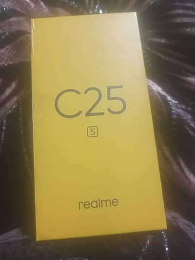 Realme c25 s. 4/128 good condition excellent performance.