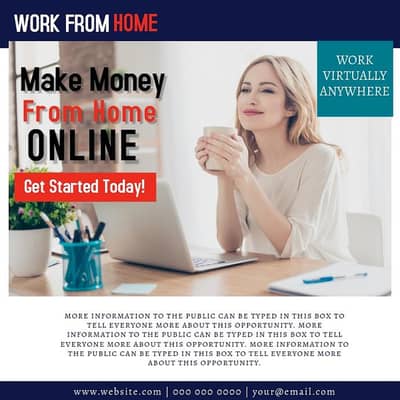 we are hiring staff for working male and femle are also reqiured