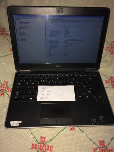 Dell intel core i5 4th gen 8/128 with charger.