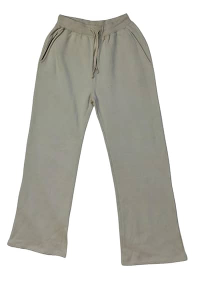 wide leg fleece pant for ladies