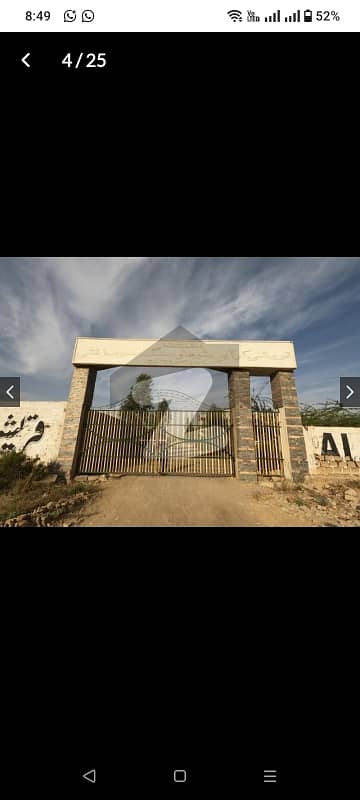 A 120 Square Yards Residential Plot In Karachi Is On The Market For sale