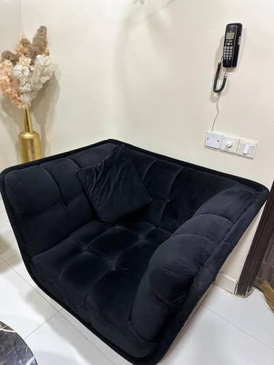 sofa set available for sale with marble table