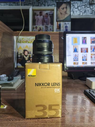 Lens Nikon 35mm Dx 1.8