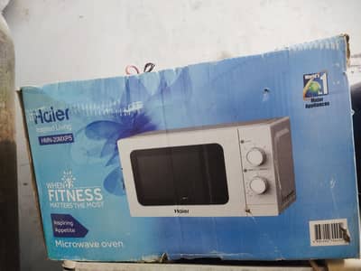 just two time used Haier microwave