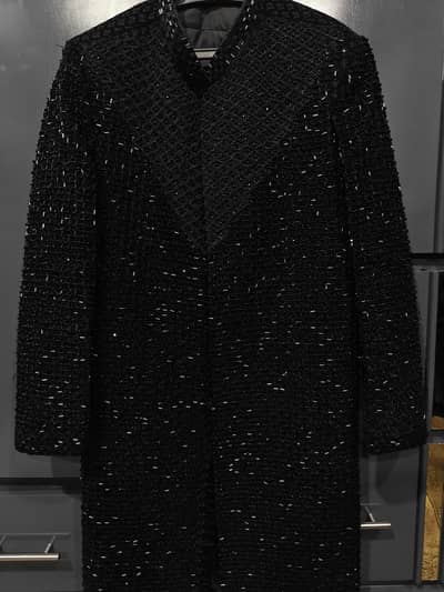 Fully Hand made stitched Masoori Valvet Sherwani