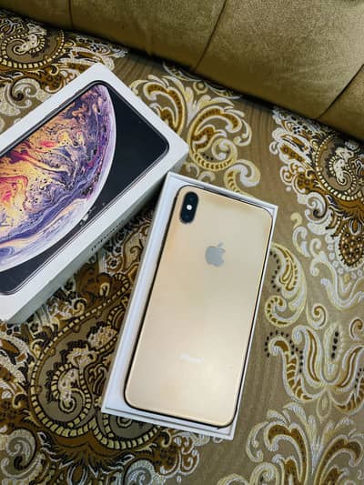 iphone xsmax 256 gb dual sim pta approved with box