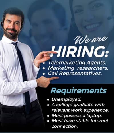 We Are Hiring Cold Callers – Call Center