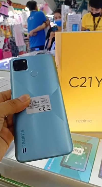 REALME C21Y BLUE 4/64 ONLY 18000.