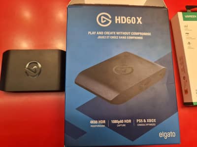 elgato HD60X Game Capture Card for PS5 PS4 Xbox & Mobiles