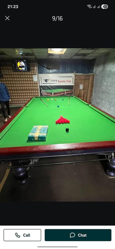 Snoker table 6/12