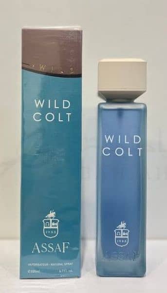 Assaf Wild Colt Perfume 200ML BNIB Imported from Saudia