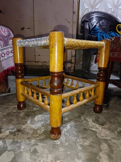 Handmade fancy stool