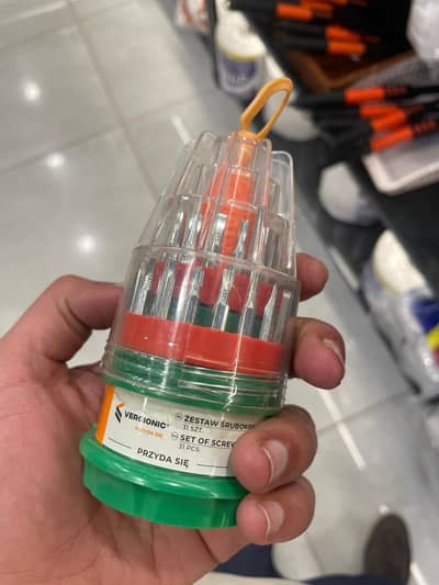 Vergionic 31-piece screwdrivee Handy DIY Tool Kit