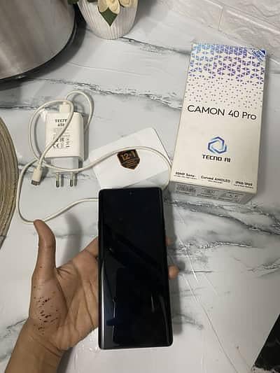 Tecno Camon 40 Pro – Full Box Pack (VIP Piece)