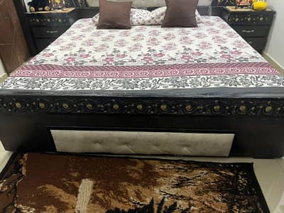 bed dressing side tables