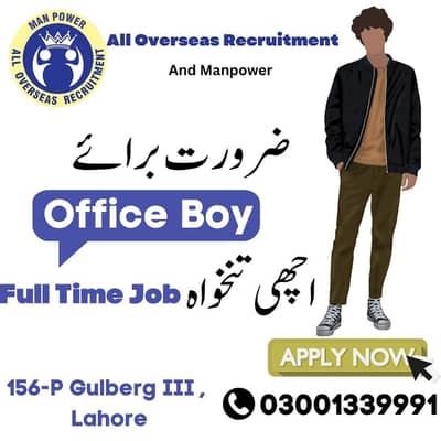 we are hiring office boy