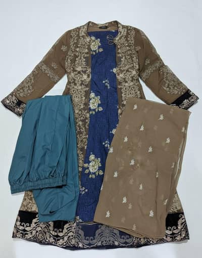 3-Piece Elegant Eastern Suit — Party & Formal Wear