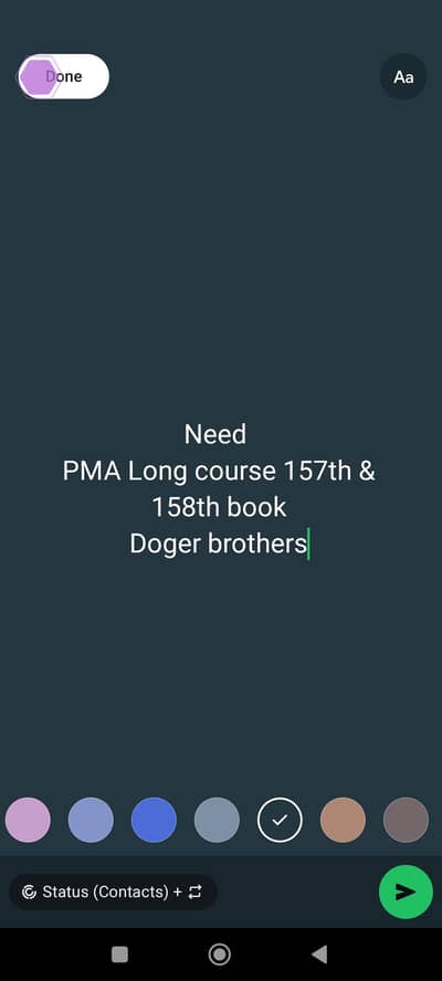 need PMA dogar book