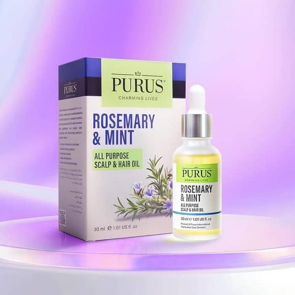 Purus Rosemary & Mint Hair Oil 30ml