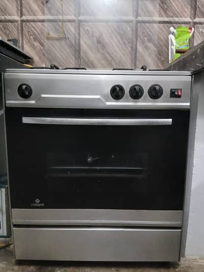 NASGAS COOKING RANGE / BURNER / STOVE - (MODEL DG-327) with OVEN
