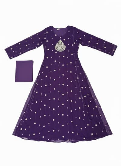 Elegant Party Wear Maxi 2PC – Ready to Wear