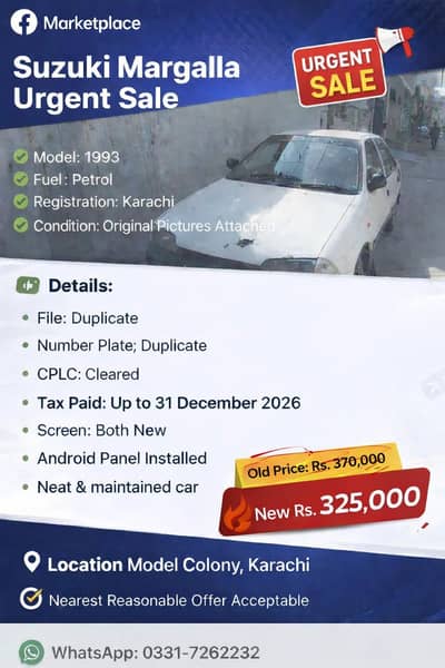 Suzuki Margalla 1993