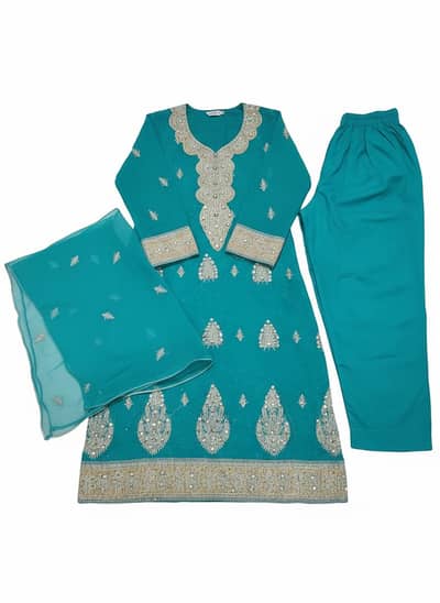 3-Piece Elegant Eastern Suit — Party & Formal Wear