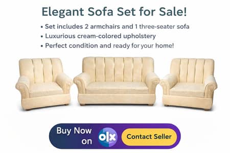 Brand New Sofa Set Available For Sale at very low prices