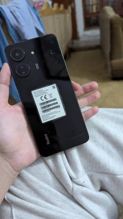 Redmi 13c 6/128 5months warranty balck colour