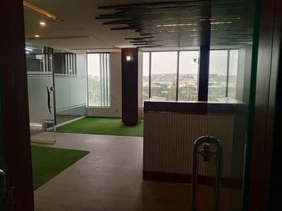 Beautiful office available for rent at main Bahria Expressway in Bahria town ph7