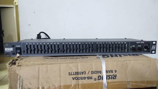 Rane equalizer USA made