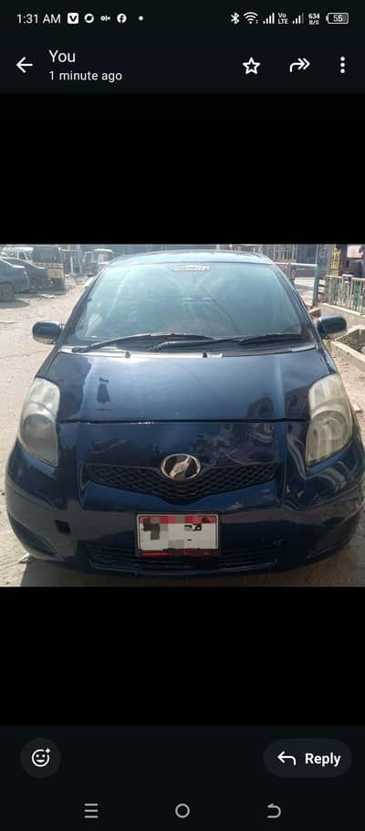 Toyota vitz 2008/2012
