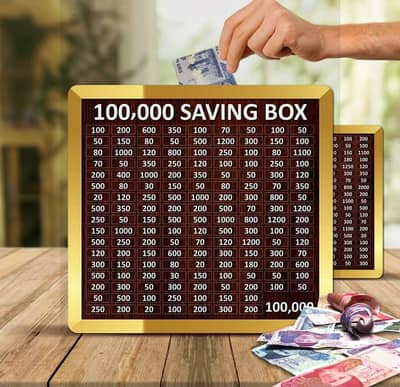 100,000 PKR money saving box || cash home delivery