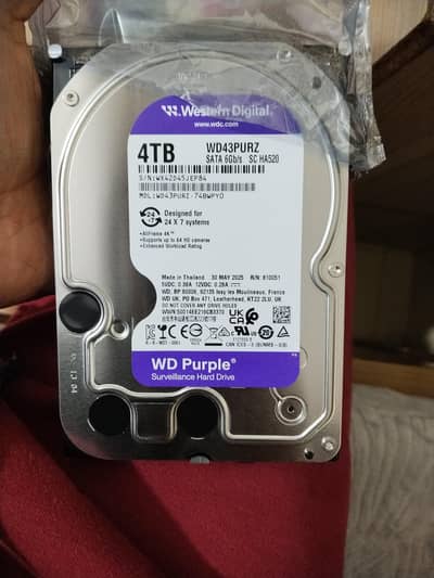 WD ORIGINAL HARD DRIVE 4TB Sata 6gb/s