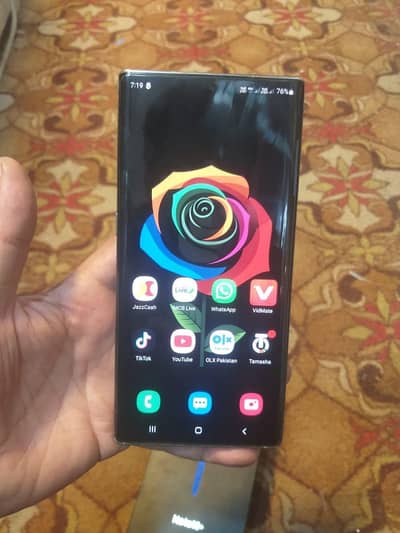 Note 10 Plus 12gb 256gb 5g boxx charge duall sim official pta aprof bo