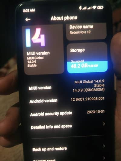 Xiaomi Redmi note 10 5g. 10/10