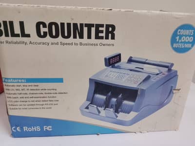 cash counting machine only one month use
