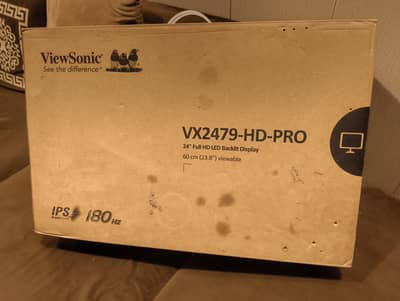 Viewsonic VX2479-HD-PRO 24 inch 180hz 1080p IPS Monitor