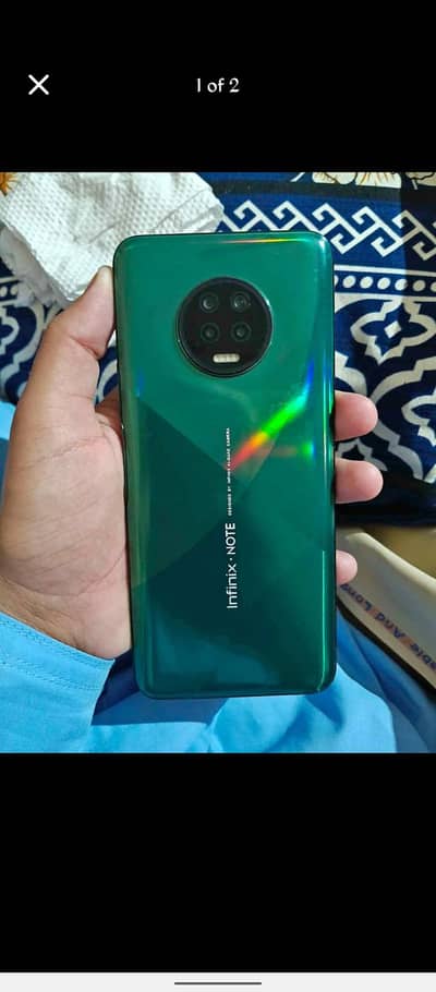 infinix not 7 8/128 exchange  only set