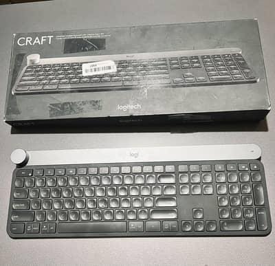 Logitech MX Craft Keyboard with Box - Premium Quality Keyboard