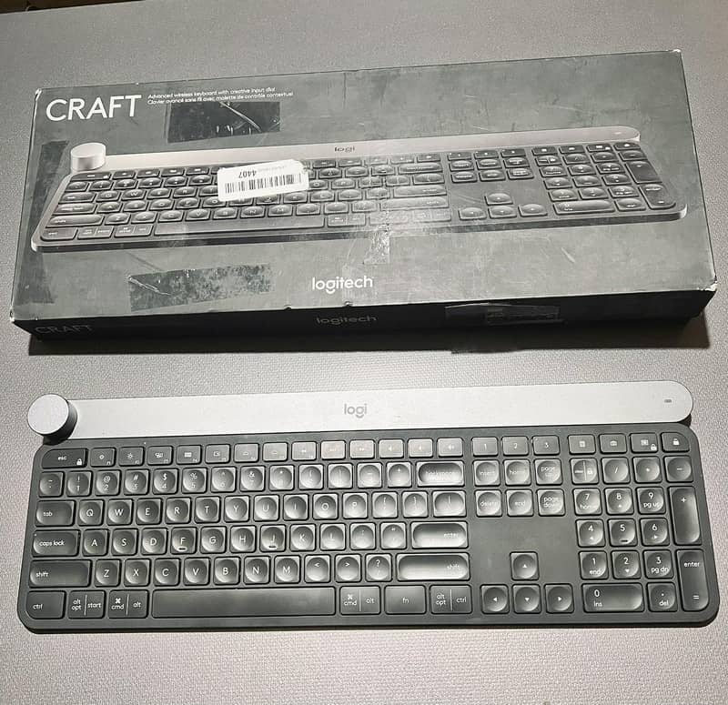Logitech MX Craft Keyboard with Box - Premium Quality Keyboard ...