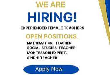 TEACHER REQUIRED
