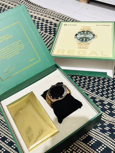 Zero Regal Ai smart watch by platinum series