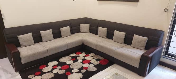 Sofa   L-Shape 6 + 1 seater