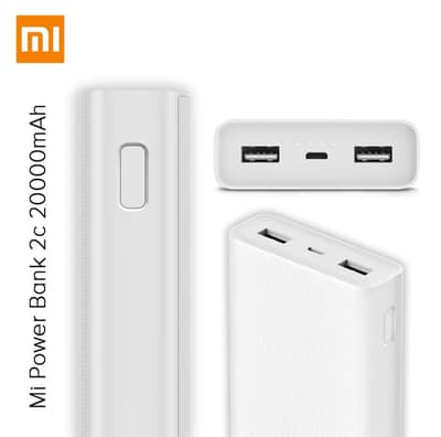 Xiaomi-Compatible 20000mAh Power Bank – New Box Pack