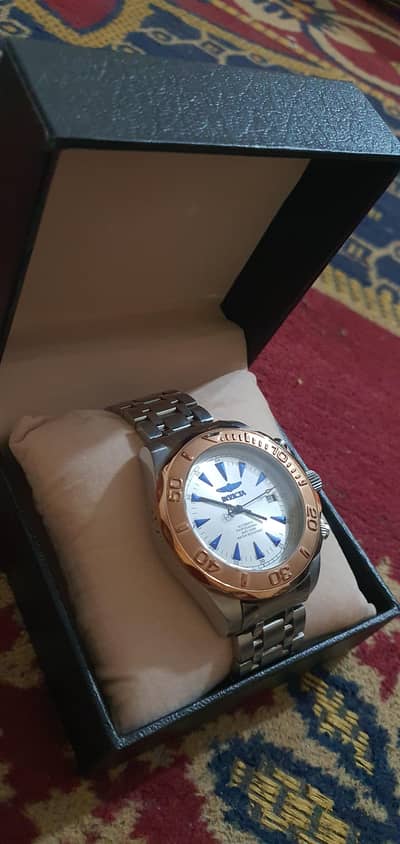 Invicta men's watch automotic heavy weight