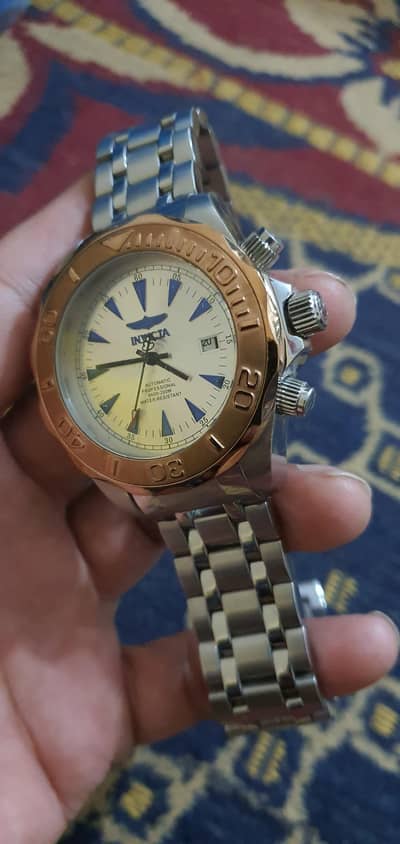 Invicta men's watch automotic heavy weight
