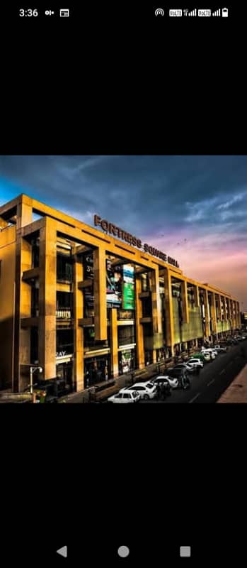 Lower Ground Shop For Sale In Gulberg 3 Main Boulevard