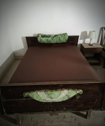 Pure Wooden Bed